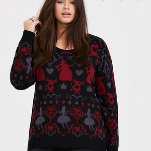Queen of hearts sweatshirt